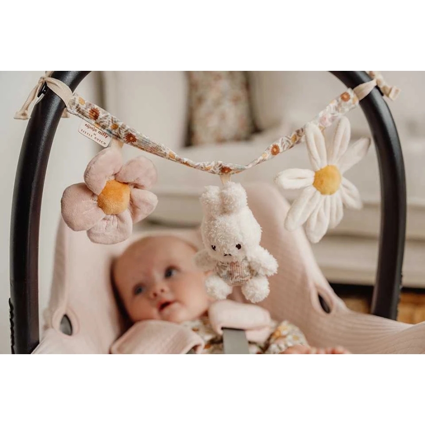 Little Dutch Ratiņu rotaļu ķēde Miffy 'Vintage Little Flowers' – 4