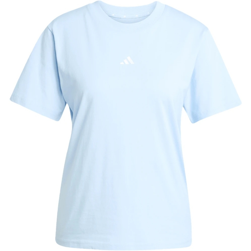 Naisten adidas Essentials Small Logo T-paita vaaleansininen JY4962 (L) – 2
