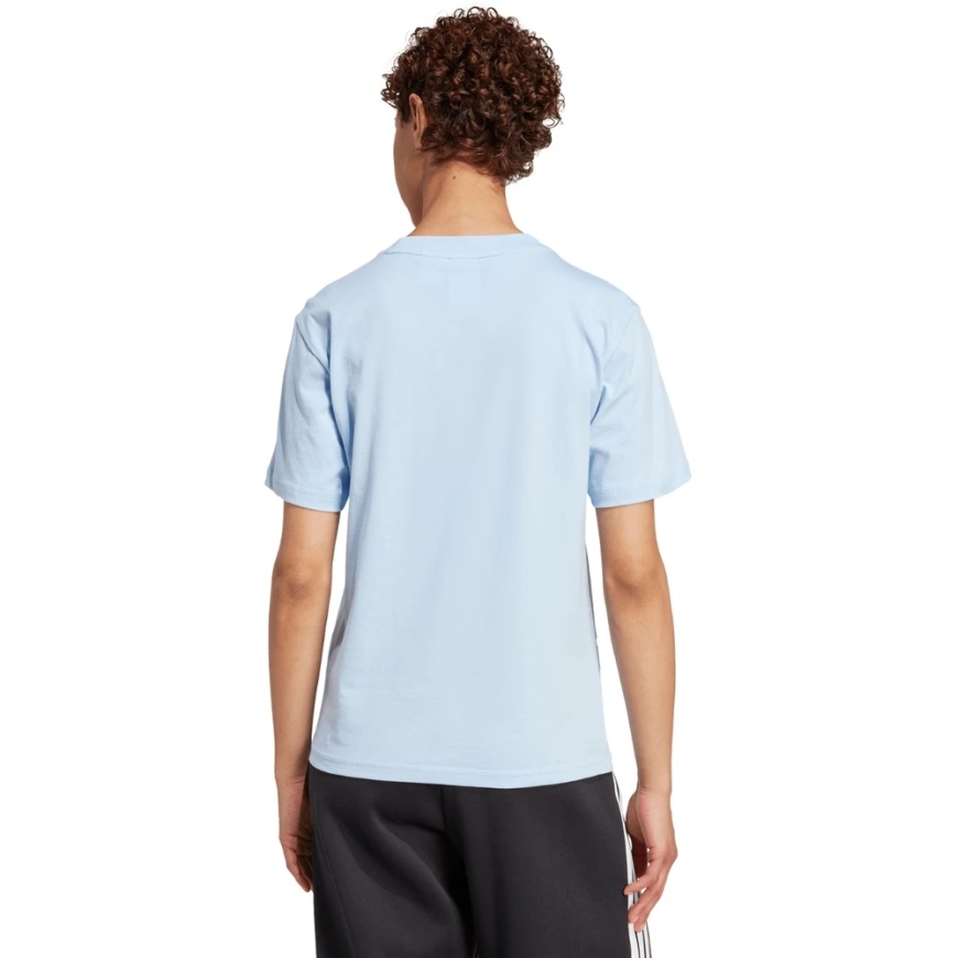 Женская футболка adidas Essentials Small Logo светло-голубая JY4962 (L) – 3