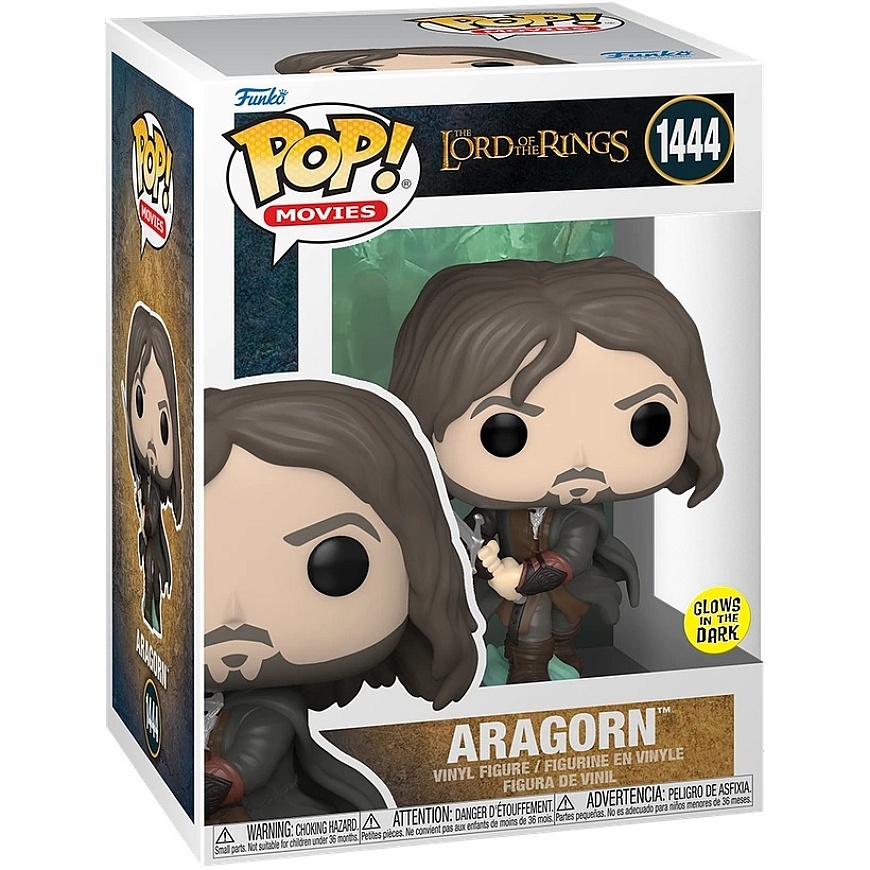FUNKO POP! Vinila figūriņa: Gredzenu pavēlnieks - Aragorns, ~10 cm – 3