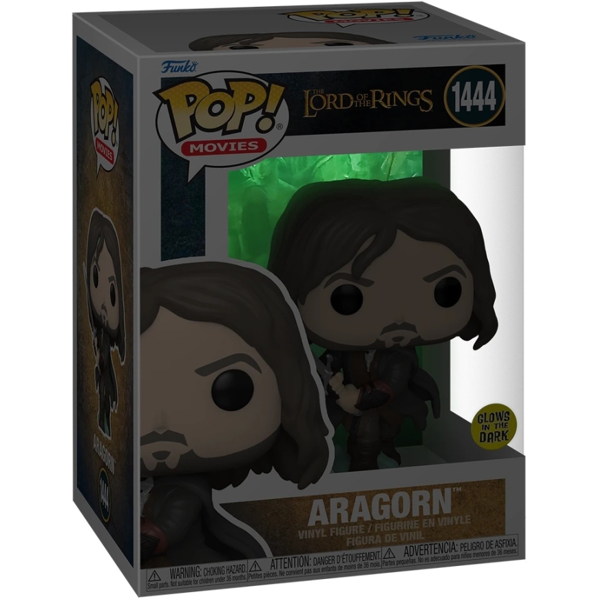 FUNKO POP! Vinila figūriņa: Gredzenu pavēlnieks - Aragorns, ~10 cm – 4