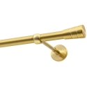 Decastyl SINGLE CURTAIN RAIL FI 19 MM BRASS SATIN 240 CM CONICAL KOWALSKI Decastyl SINGLE CURTAIN RAIL FI 19 MM BRASS SATIN 240 CM CONICAL KOWALSKI