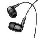 Wire earphones USB C Hoco M97 black Wire earphones USB C Hoco M97 black