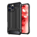 Hybrid Armor maciņš telefonam iPhone 16 Pro melns Hybrid Armor maciņš telefonam iPhone 16 Pro melns