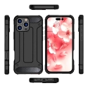 Hybrid Armor telefono dėklas iPhone 16 Pro juodas Hybrid Armor telefono dėklas iPhone 16 Pro juodas