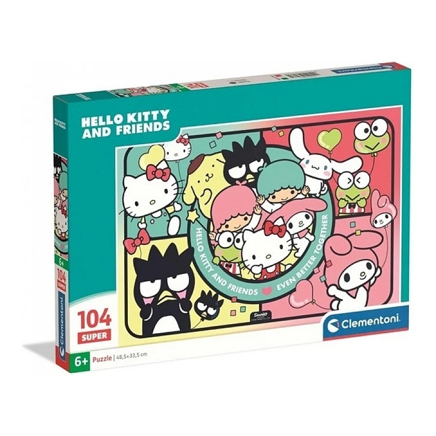 Clementoni CLE palapeli 104 Super Hello Kitty 27576