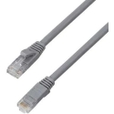 Spacetronik RJ45 CAT 6a U/UTP AWG32 plokščias pilkas kabelis 15 m Spacetronik RJ45 CAT 6a U/UTP AWG32 plokščias pilkas kabelis 15 m