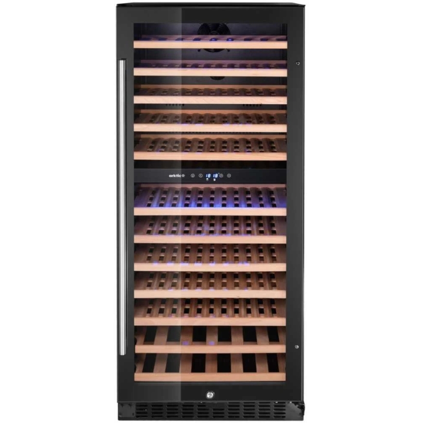 Arktic 2 zonų vyno šaldytuvas 124 buteliams, 265 l, 570x595x1400 mm – 5