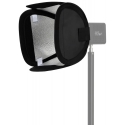 Valgusti modifikaator - Newell 25 cm Mini Bowensi ruudukujuline softbox Tara 40 RGB LED valgusele - koos restiga, must Valgusti modifikaator - Newell 25 cm Mini Bowensi ruudukujuline softbox Tara 40 RGB LED valgusele - koos restiga, must