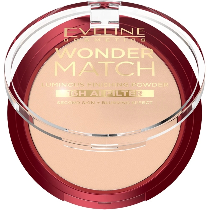 „Eveline Cosmetics Wonder Match“ satiinihohtoinen puuteri, 7 g – 3