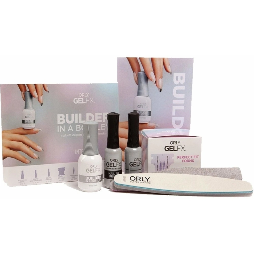 Orly Gelfx Builder In A Bottle Kit Semi-Permanent Nail Polish, 8 pcs – 2