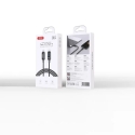 XO NB-Q312B datu pārraides un uzlādes vads | USB-C uz USB-C | PD | 240W | ar LED ekrānu | 2m | melns XO NB-Q312B datu pārraides un uzlādes vads | USB-C uz USB-C | PD | 240W | ar LED ekrānu | 2m | melns