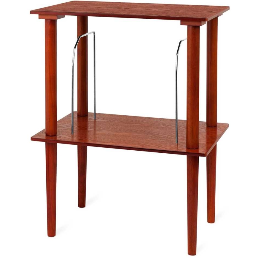 Victrola VA-30-MAH-INT wooden record stand, brown – 5