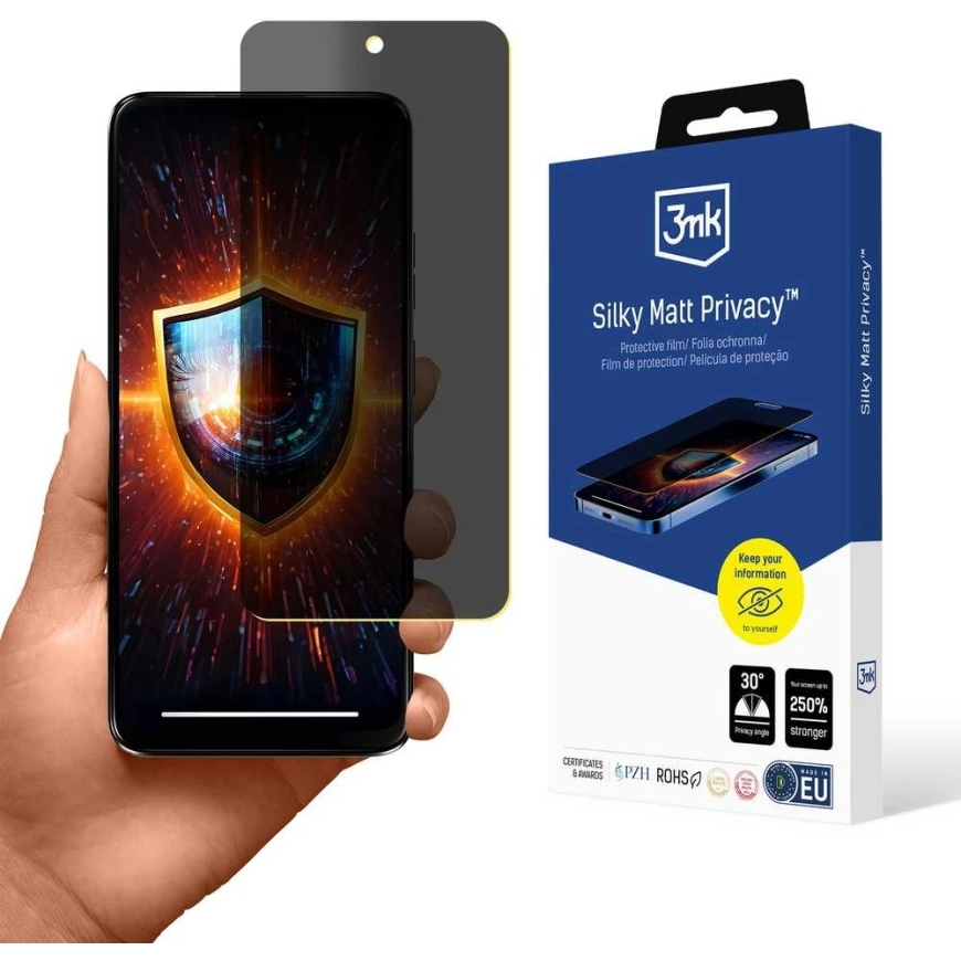 3Mk kaitse Motorola Moto G34 5G jaoks – 3mk Silky Matt Privaatsus