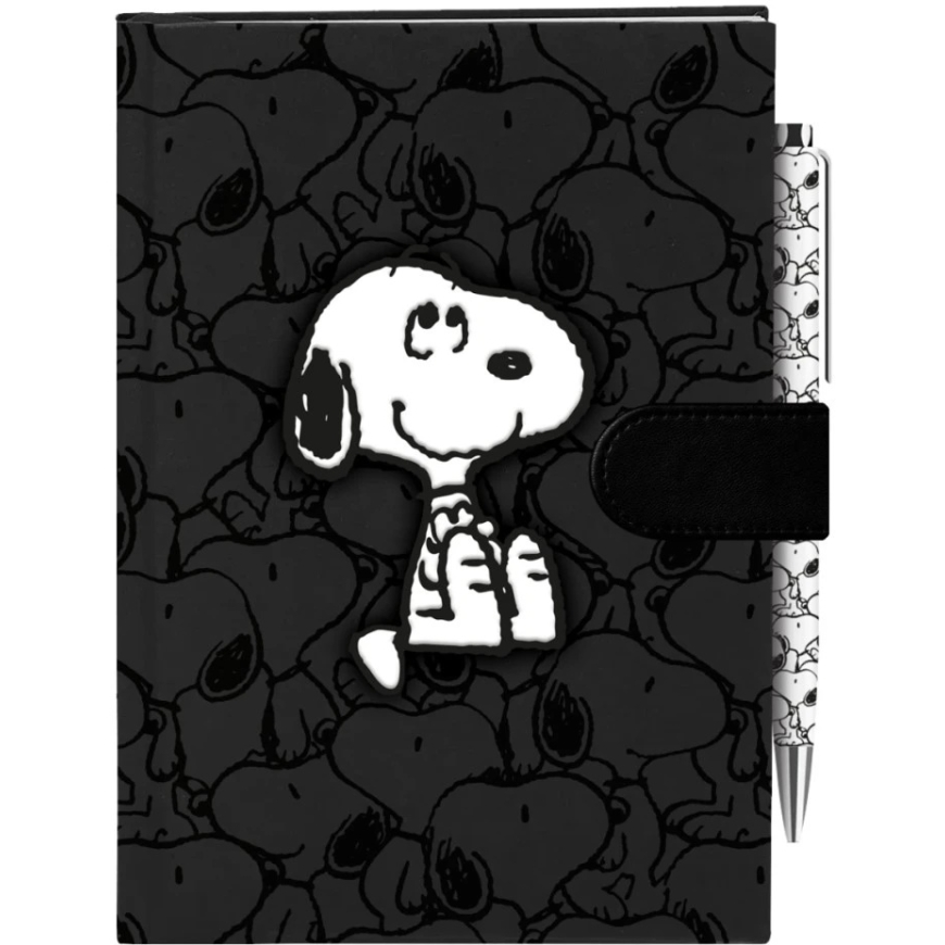 Kids Licensing Kids Euroswan muistikirja peanuts samettikannella ja kynällä