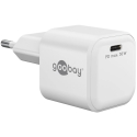 Goobay GaN Nano lādētājs 1x USB-C 30W balts (79153) Goobay GaN Nano lādētājs 1x USB-C 30W balts (79153)