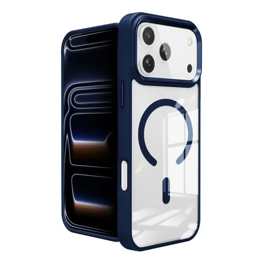 ROAR Mag Bumper -puhelintukku MagSafe-tuesta iPhone 17 Air tummansininen – 2