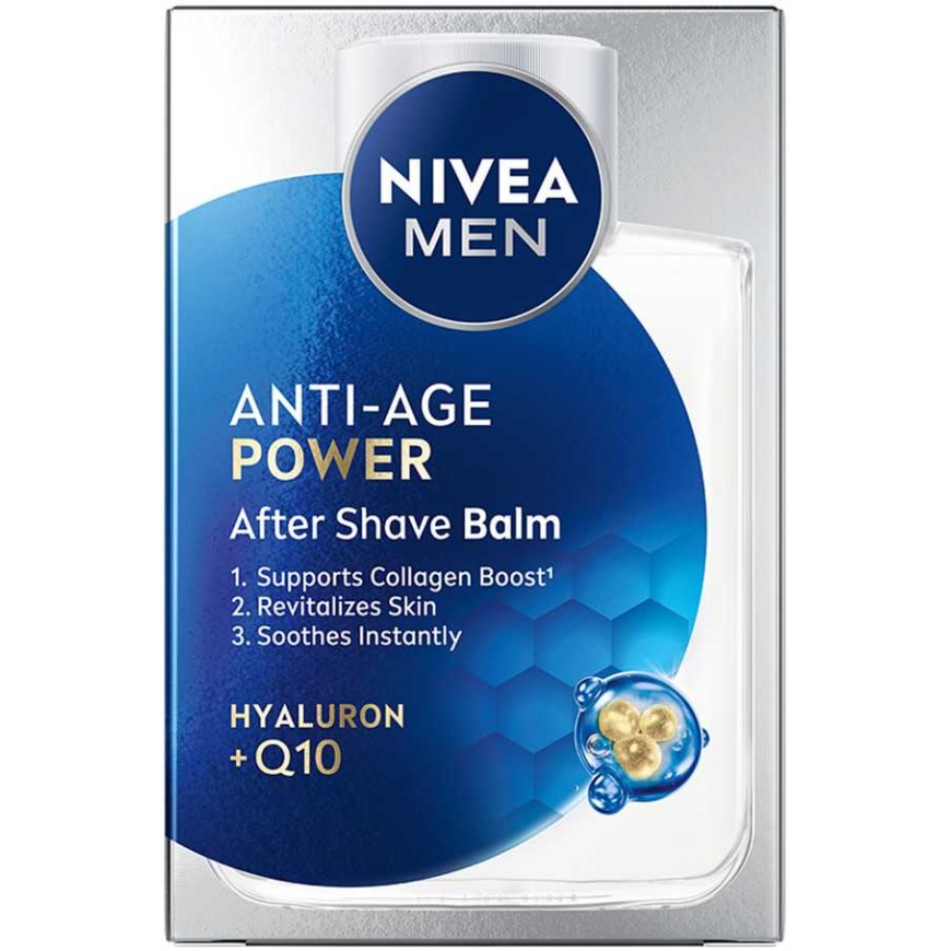 Nivea Men Anti-Age Power бальзам после бритья, уменьшающий морщины, 100 мл