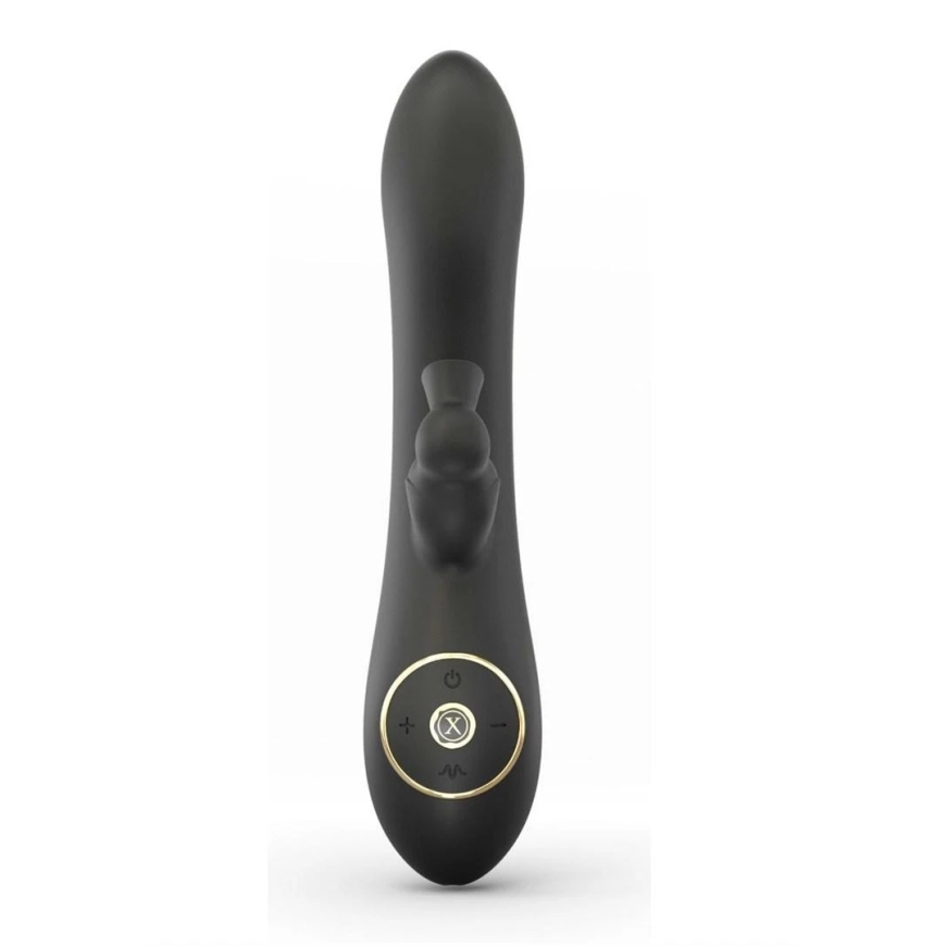 MARC DORCEL_Divine Rabbit triušio vibratorius su G tašku ir klitorio stimuliacija Juodas – 3