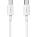 USAMS CC339 T76 45W GaN USB-C настенное зарядное устройство + SJ711 USB-C на USB-C кабель (1м, белый) USAMS CC339 T76 45W GaN USB-C настенное зарядное устройство + SJ711 USB-C на USB-C кабель (1м, белый)