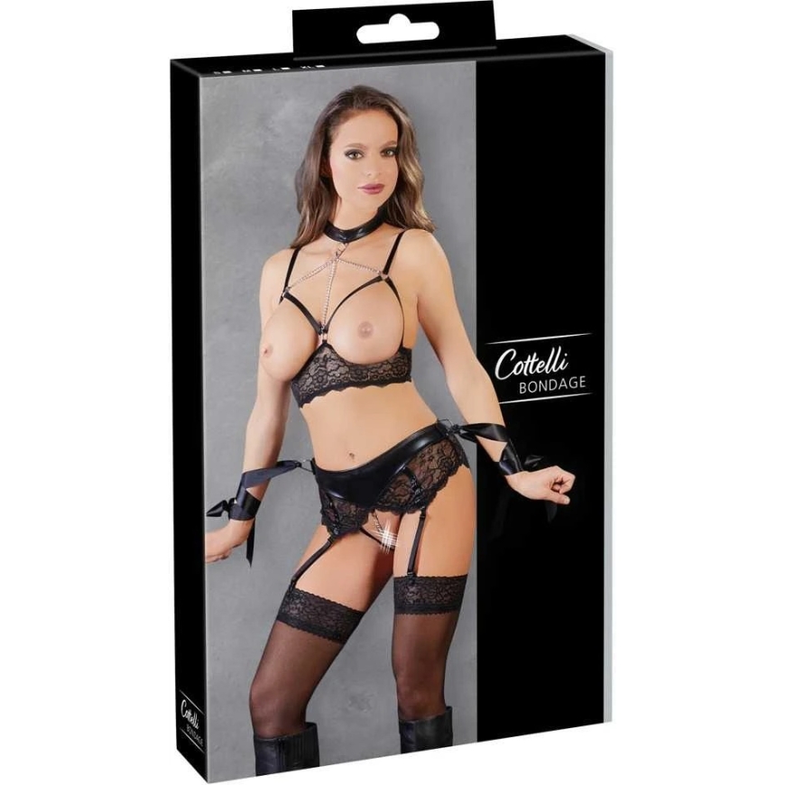 Cottelli Bondage Liemenėlės rinkinys Bondage L