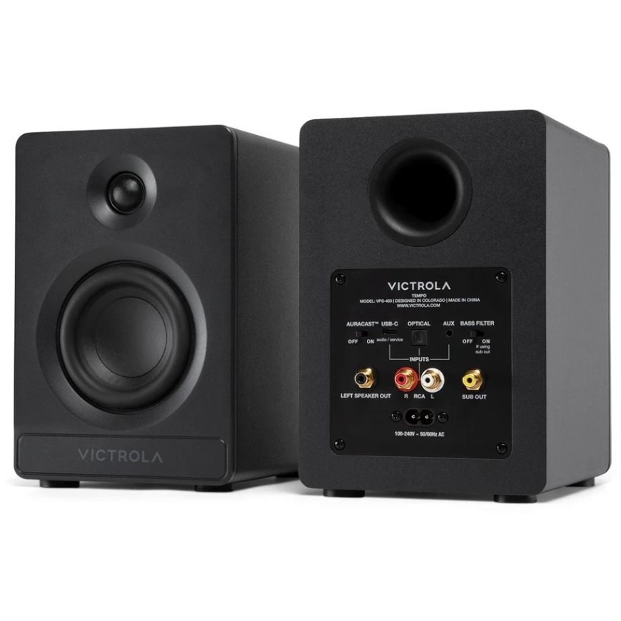 Victrola VPS-400-BLK-INT Tempo, Черный – 3