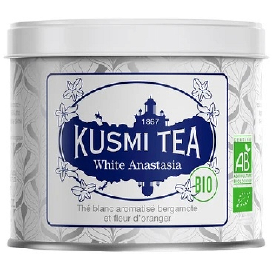 Kusmi Tea - Baltā Anastasia - Brīva tēja BIO 90 g
