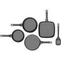 BergHOFF Helix 4-osaline mittenon-stick praepanide komplekt Balance spatulaga