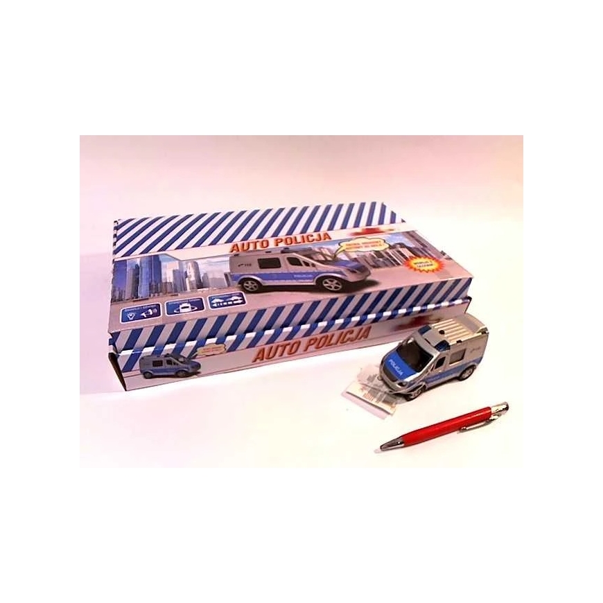 Hipo Auto Poliisiauto 11 cm äänellä (HKG088) – 3