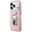 Karl Lagerfeld Karl & Choupette telefono dėklas su MagSafe palaikymu iPhone 17 Pro rožinis Karl Lagerfeld Karl & Choupette telefono dėklas su MagSafe palaikymu iPhone 17 Pro rožinis
