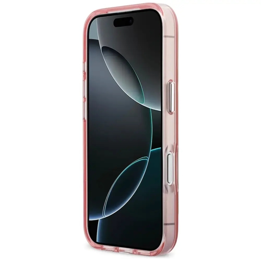 Karl Lagerfeld Karl & Choupette phone case with MagSafe support for iPhone 17 Pro pink – 5