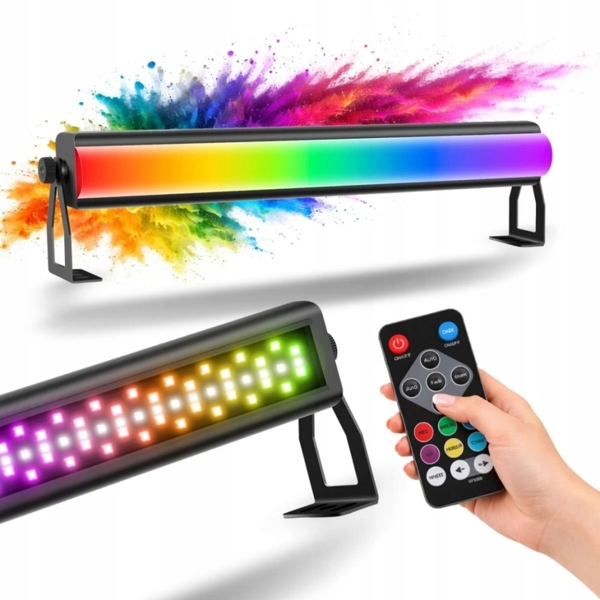LIGHT4ME FROST BAR LED stripa prožektors DMX 72 – 2