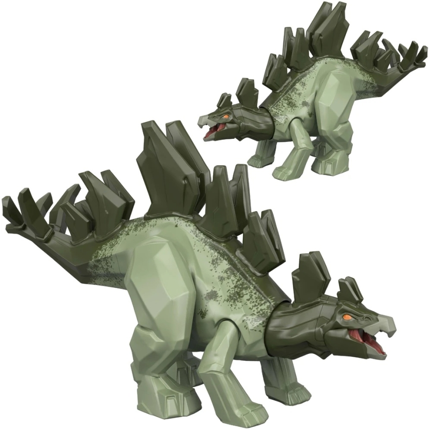 WORLD Juros period Mayhem Mix-Ups 2-in-1 Stegosaurus Dinosaur Figure