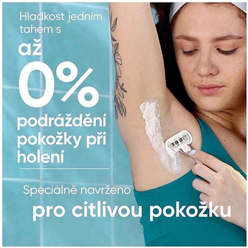 Gillette Pro Smooth Sensitive -kertakäyttöpäät, 6 kpl + kansi – 4