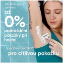 Gillette Pro Smooth Sensitive vahetatavad terad, 6 tk + kate Gillette Pro Smooth Sensitive vahetatavad terad, 6 tk + kate
