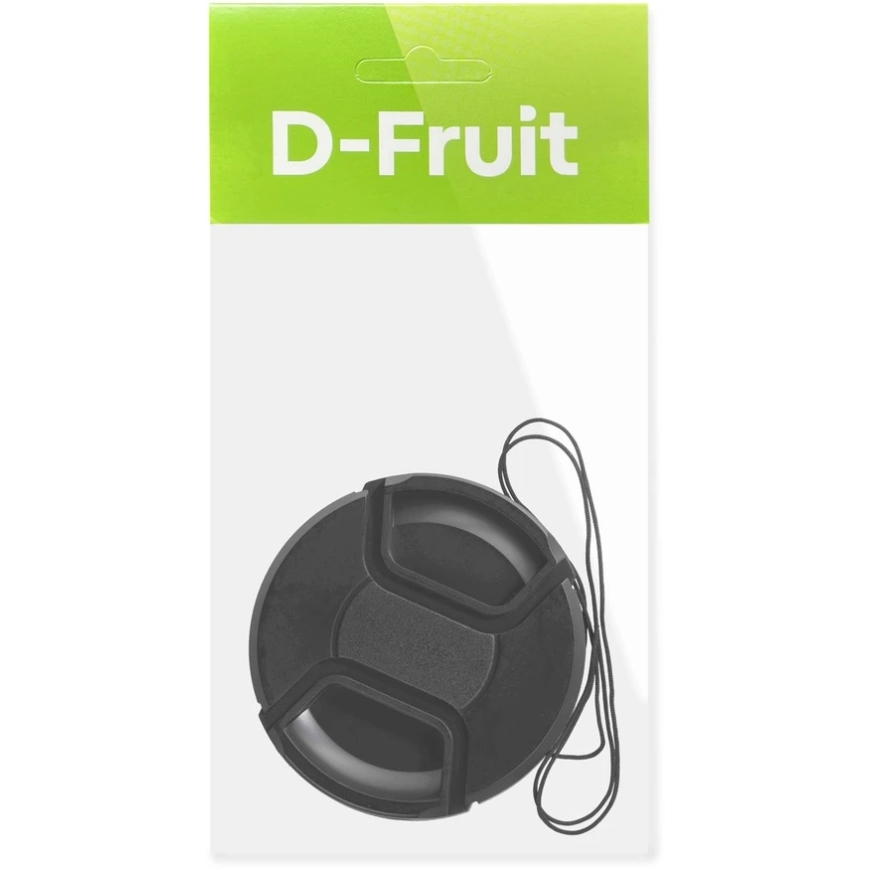Kameru objekīva vāciņš - D-Fruit 55 mm spiežamais objekīva vāciņš – 3