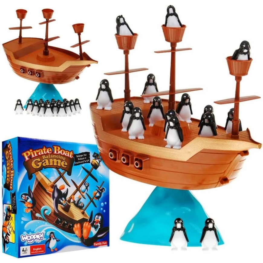 WOOPIE аркадная игра с пиратским кораблем пингвина – 2