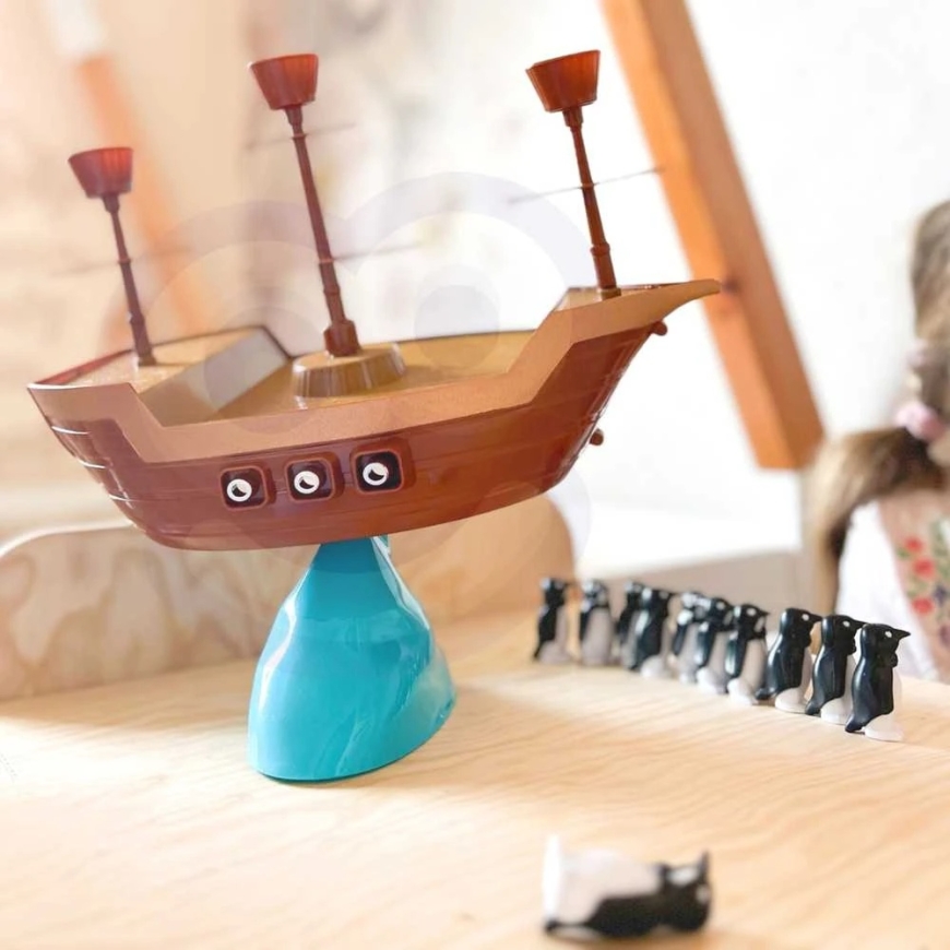 WOOPIE аркадная игра с пиратским кораблем пингвина – 3