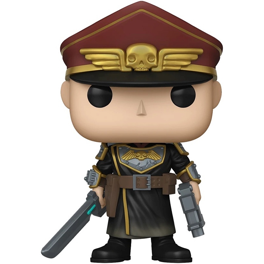 FUNKO POP! Vinyl figuur: Total War: Warhammer 40,000 - Astra Militarum Kommissa, ~10.4 cm – 2