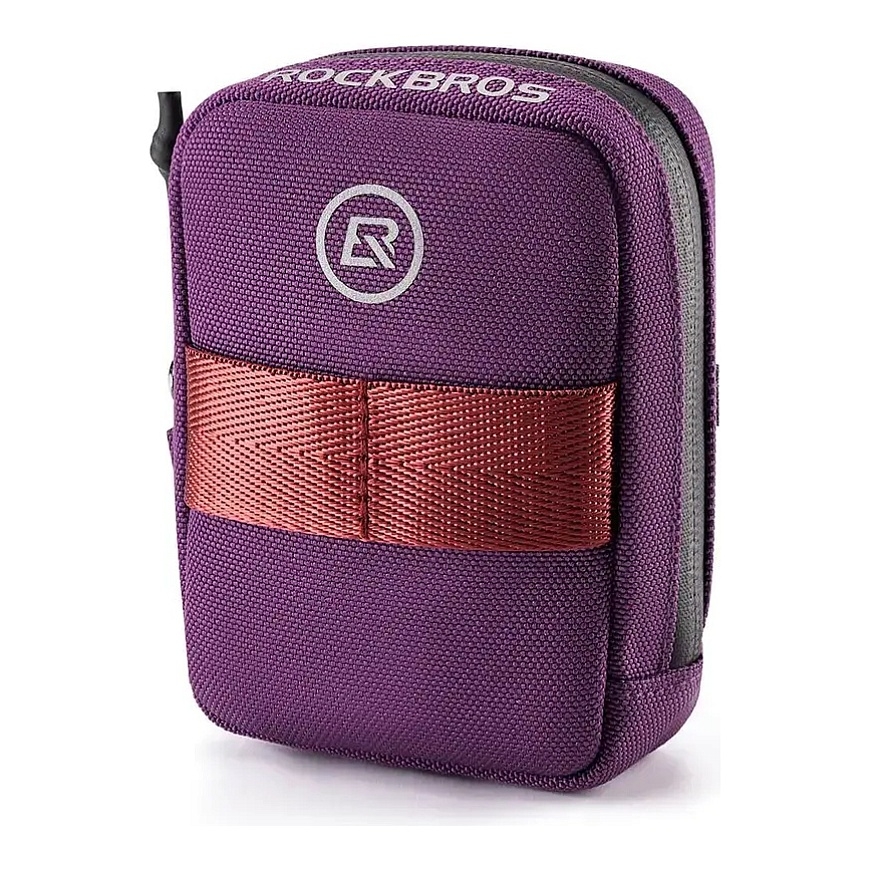 Dviratinė kuprinė Rockbros F006 po sėdyne 0,35 l - violetinė – 2