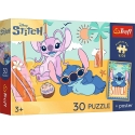 Trefl Puzzle 30 pcs - Lilo & Stitch + collectible poster Trefl Puzzle 30 pcs - Lilo & Stitch + collectible poster