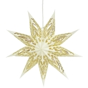 Edelman Decorative Hanging Star Paper FSC 18x60 cm ECURE 9 Rays MICA Edelman Decorative Hanging Star Paper FSC 18x60 cm ECURE 9 Rays MICA