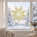 Edelman Decorative Hanging Star Paper FSC 18x60 cm ECURE 9 Rays MICA Edelman Decorative Hanging Star Paper FSC 18x60 cm ECURE 9 Rays MICA