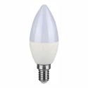 5,5W LED lemputė, žvakės formos, E14, 3000K, SAMSUNG LED chip, dimeriuojama 5,5W LED lemputė, žvakės formos, E14, 3000K, SAMSUNG LED chip, dimeriuojama