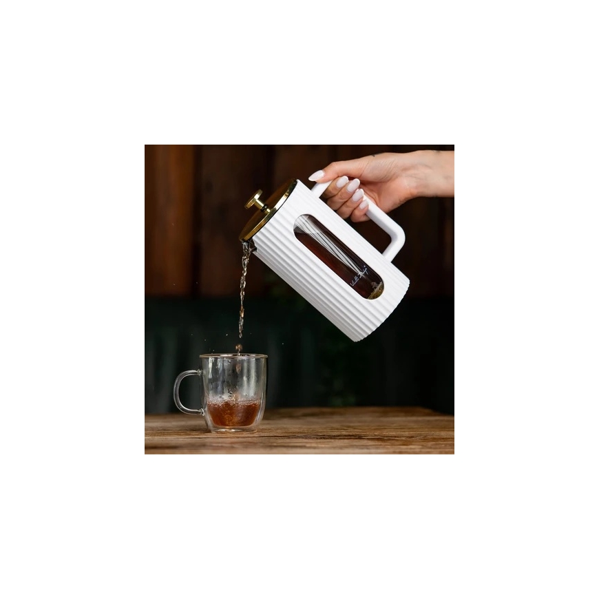 Vialli Design Kavos ir arbatos virimo prietaisas Baltas Livio 1000 ml – 2