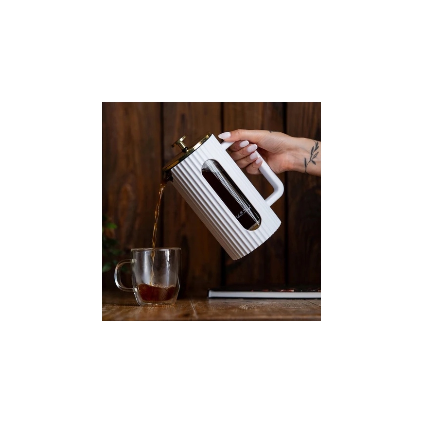 Vialli Design Kavos ir arbatos virimo prietaisas Baltas Livio 1000 ml – 4