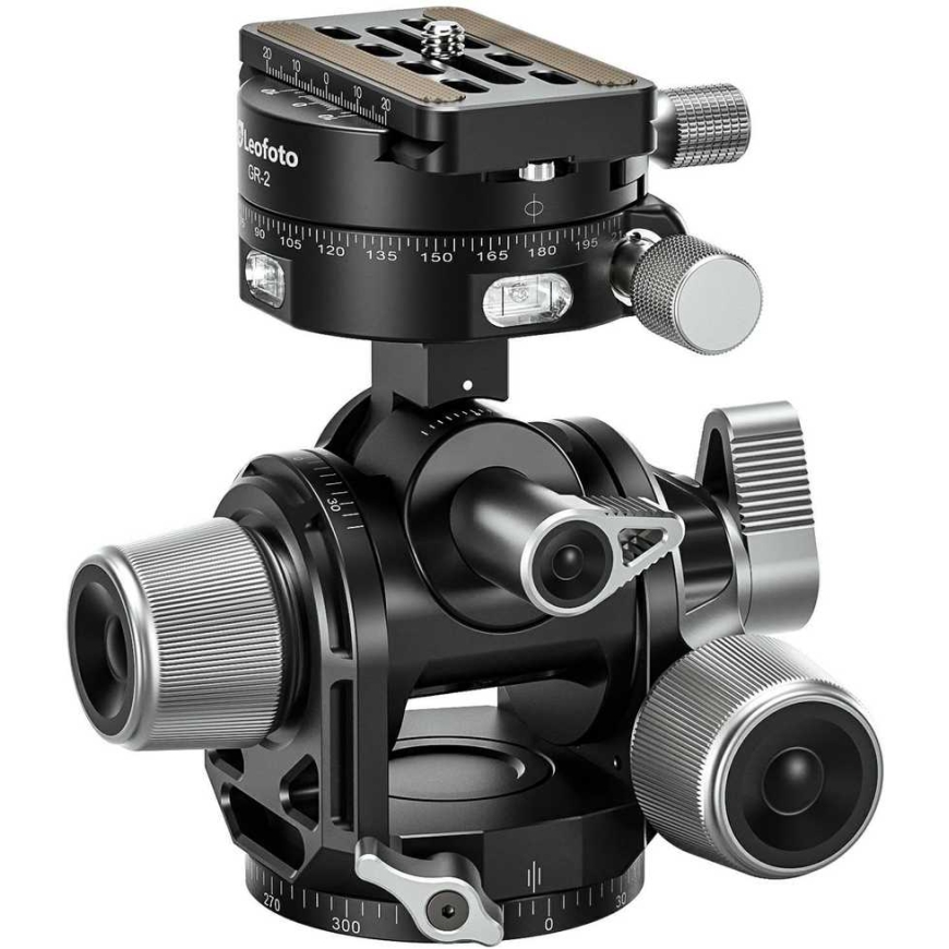 Trikojinės galvutės - Leofoto G4 Pro 3-Axis Geared 20kg Aluminum – 2