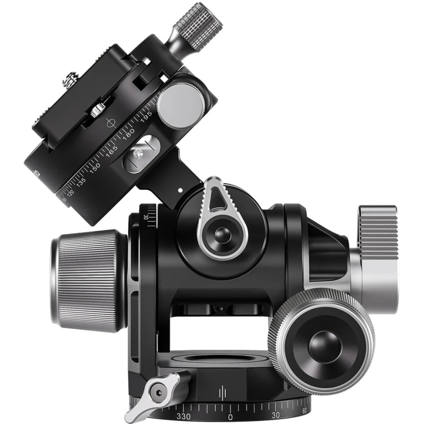 Trikojinės galvutės - Leofoto G4 Pro 3-Axis Geared 20kg Aluminum – 4