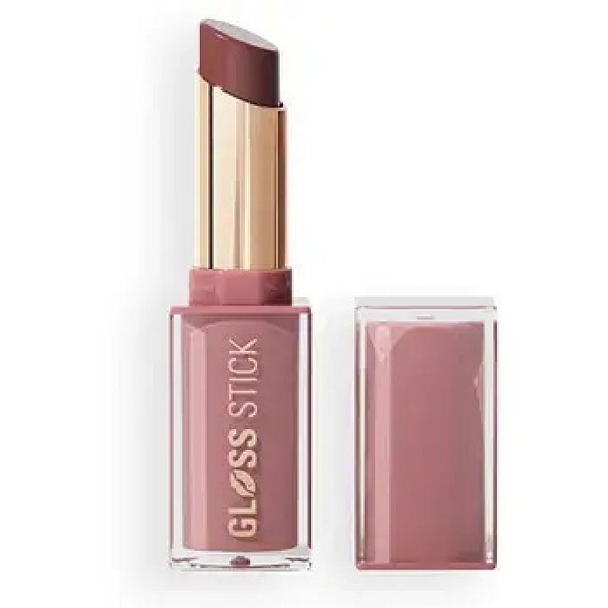 Makeup Revolution Pout Lip Gloss Stick - Huulikiilto 3 g Shimmer Paahdettu Karamelli