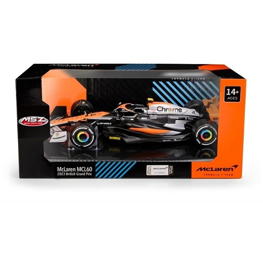 Daffi MSZ 1:24 McLaren MCL60 Britanijos GP sreb4 M-550 75504
